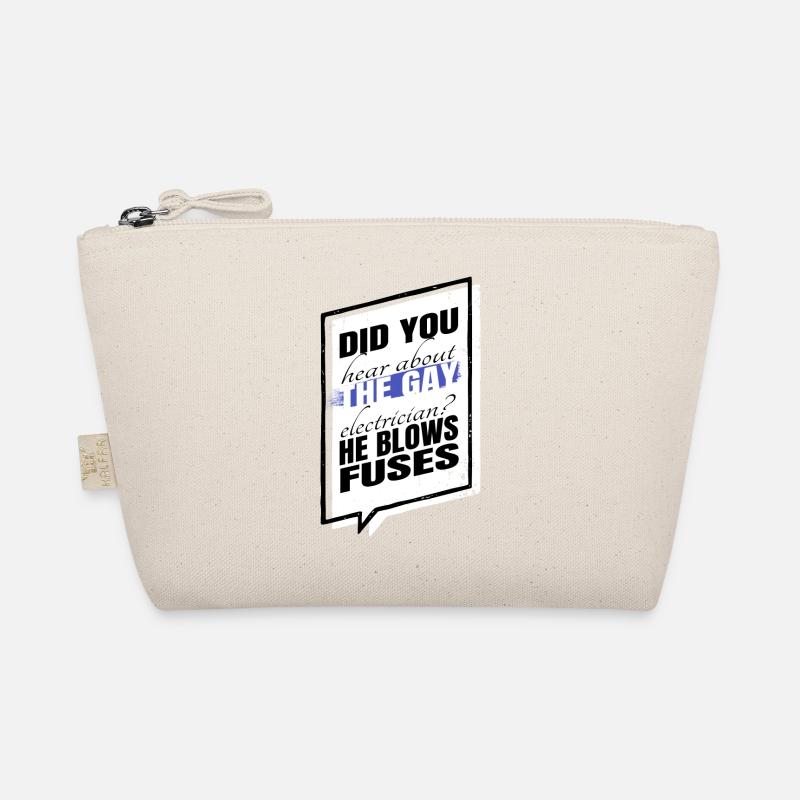 funny quote socket electrical activism Organic Pouch
