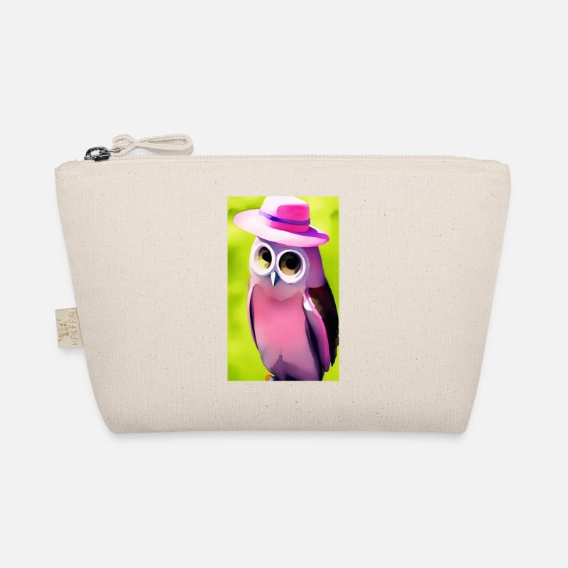Owl with hat Organic Pouch