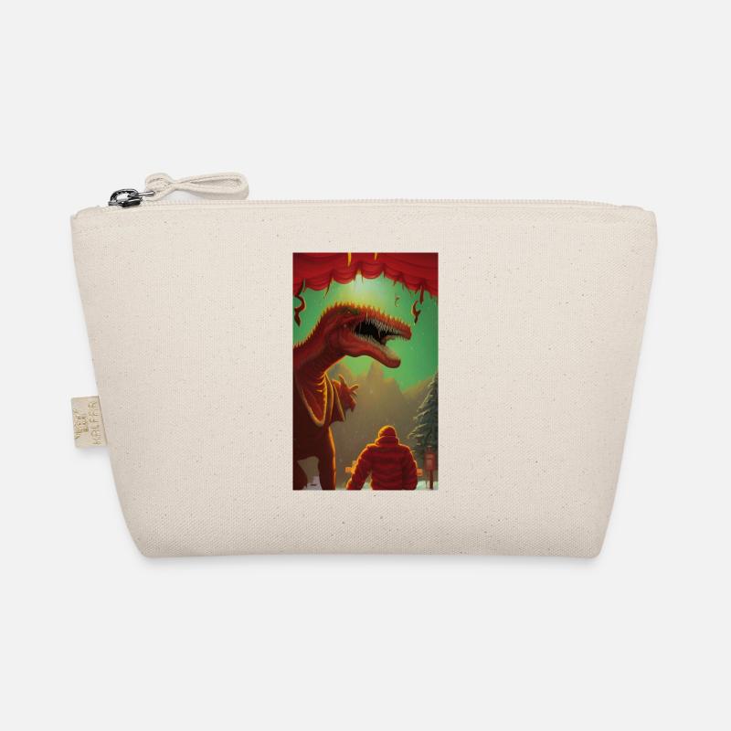 Creepy Horror Comic Alien on a strange planet land Organic Pouch