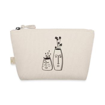 Pots & Flowers - Organic Pouch - nature - Front