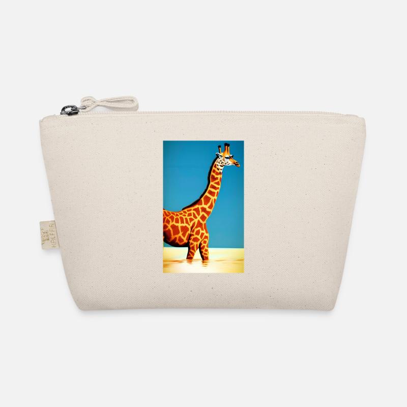 Coole Comic Zeichnung Giraffe Giraffa Bio-Täschchen