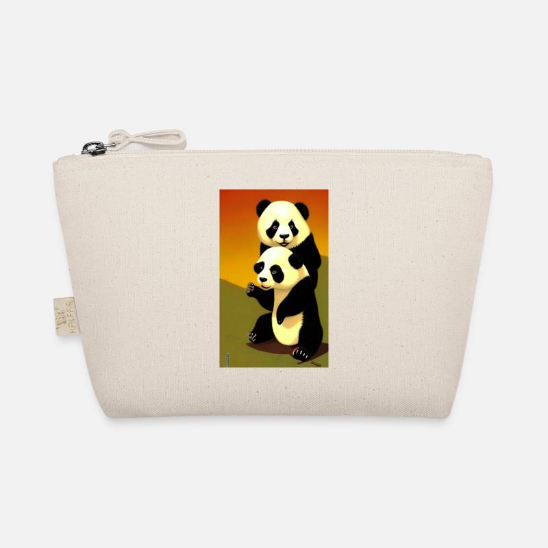 Panda cool portrait dessin gros plan cool Trousse biologique