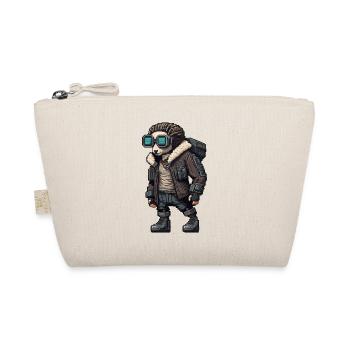 Cyber-punk Sheep - Organic Pouch - nature - Front