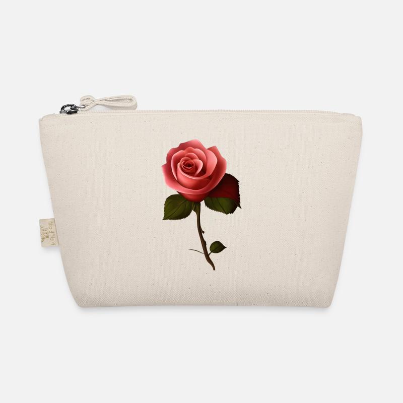 Rose Bio-Täschchen