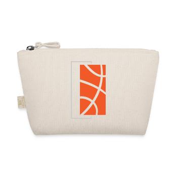 Basketball basketball players - Organic Pouch - nature - Front