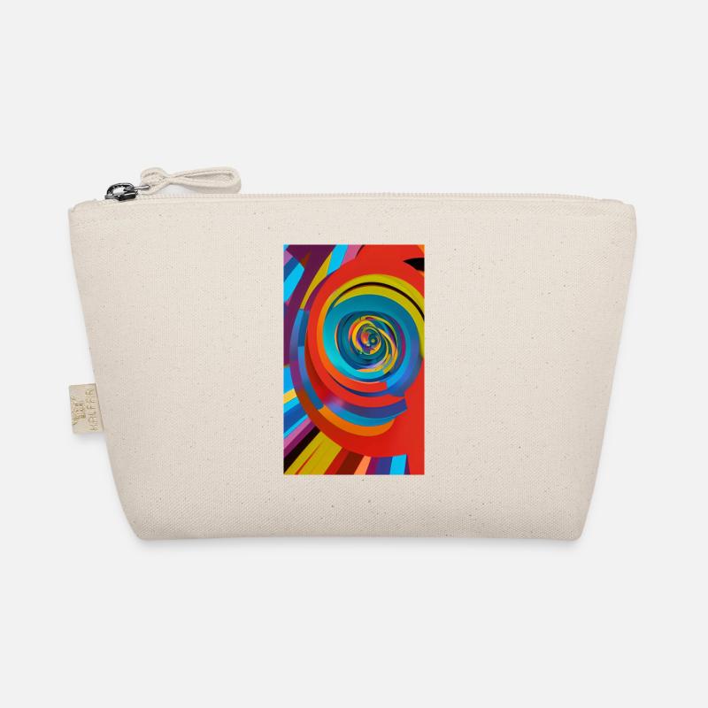 Farbstrudel Bio-Täschchen