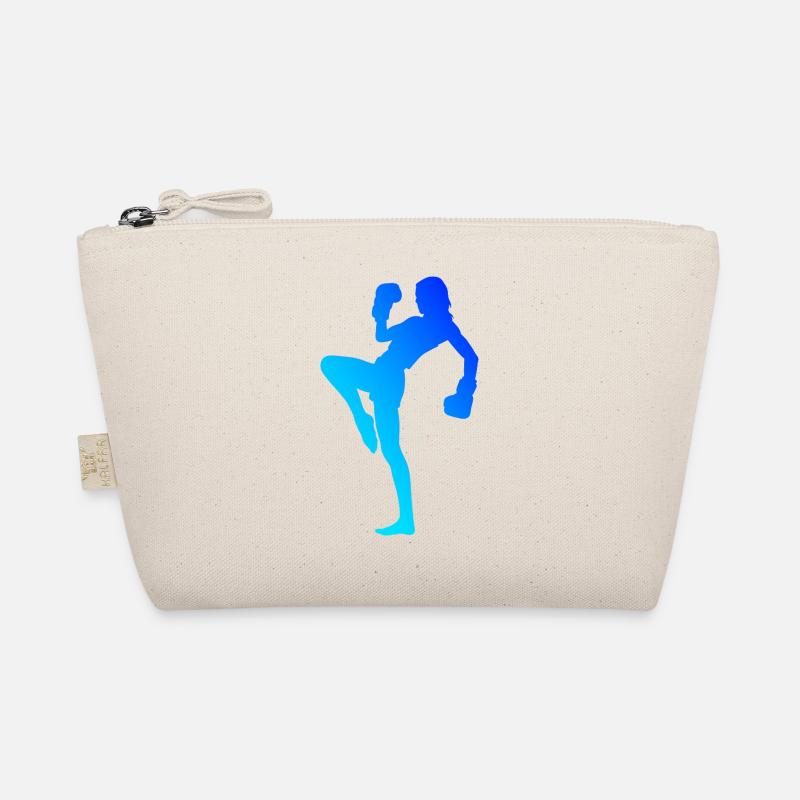Herren Kickboxing Boxing Kickboxen Kickboxer Bio-Täschchen