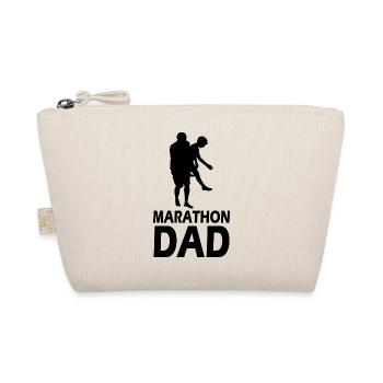 Marathon Triathlon Running Jogging Biking Cycling - Organic Pouch - nature - Front