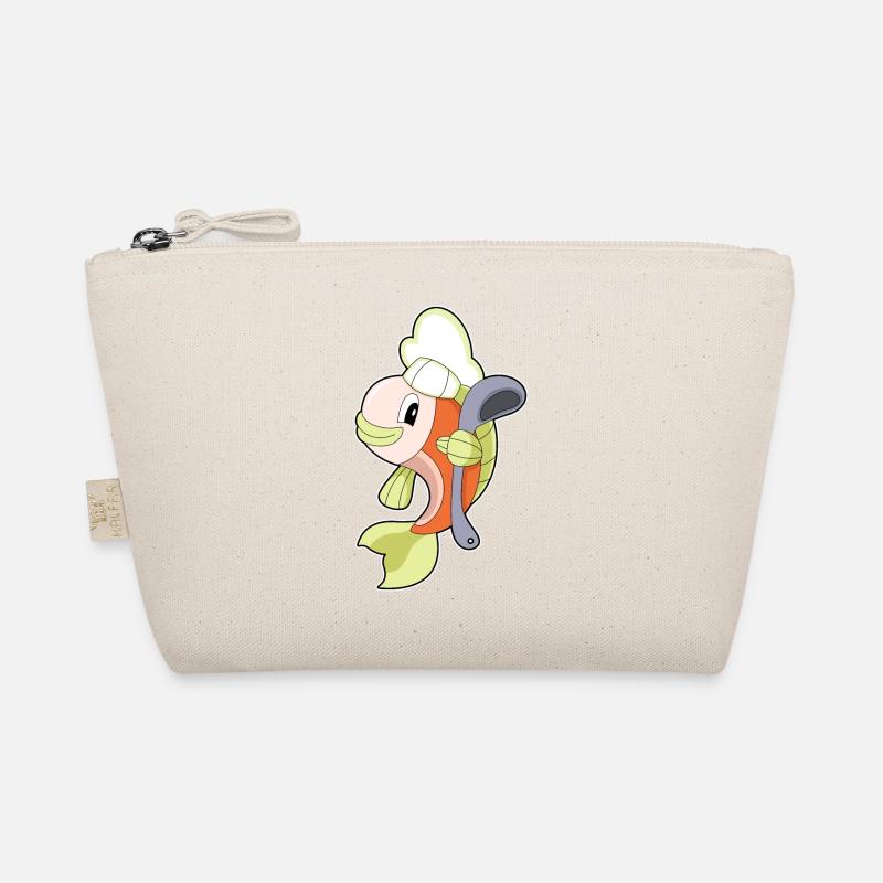 Fisch Koch Kochlöffel Bio-Täschchen