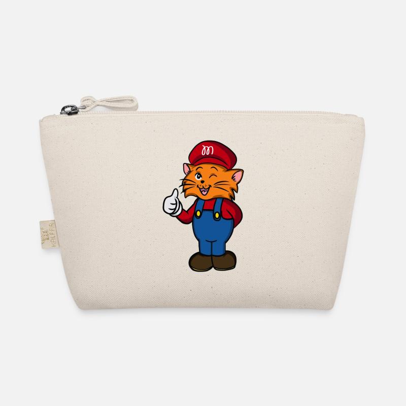 Cute cat Organic Pouch