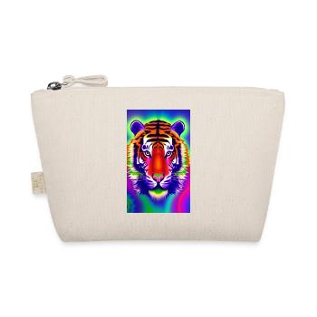 Psychedelic tiger - Organic Pouch - nature - Front
