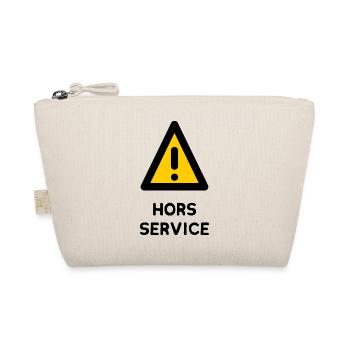 HORS SERVICE. PANNEAU. DANGER. HUMOUR. DRÔLE. ATTE - Trousse biologique - nature - Devant