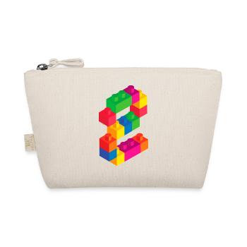 Bâtiment en bloc mignon Cadeau 2ème anniversaire 2 ans - Trousse biologique - nature - Devant
