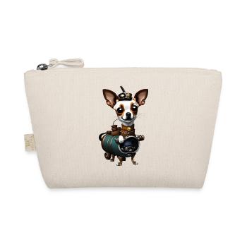 Steampunk Chihuahua - Trousse biologique - nature - Devant