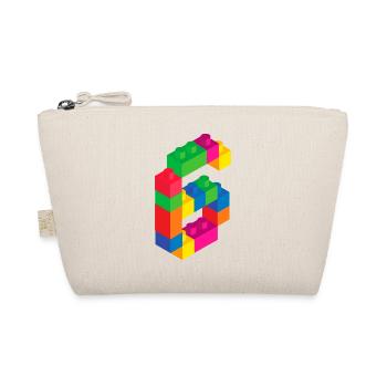 Mignon Block Building 6ème anniversaire Cadeau 6 ans - Trousse biologique - nature - Devant