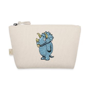 Triceratops - Organic Pouch - nature - Front