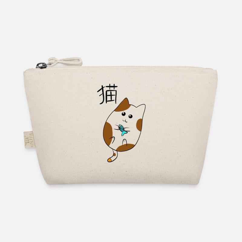Chat Kawaii Trousse biologique