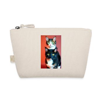 Domestic short haired cats - Organic Pouch - nature - Front