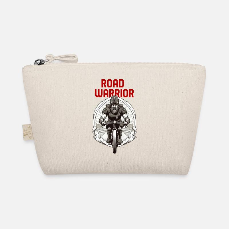 Road Warrior - Vikinger Krieger Rennradfahrer Bio-Täschchen