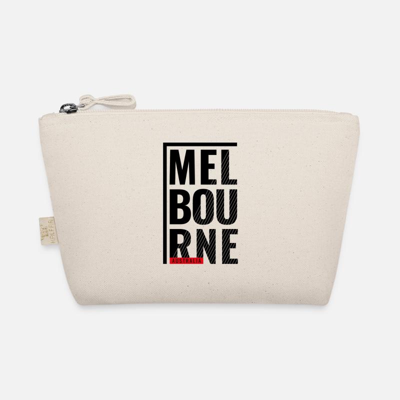 Melbourne Australien Typografie Design Bio-Täschchen