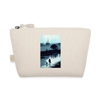 AsiStyle Sea Monster - Organic Pouch - nature - Front