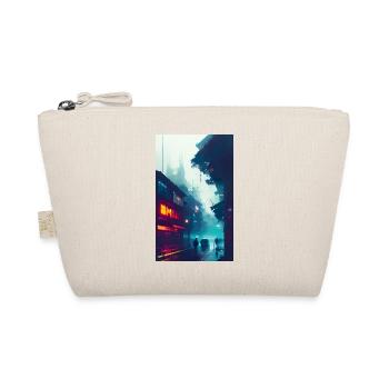 Ville asiatique sous la pluie - Trousse biologique - nature - Devant