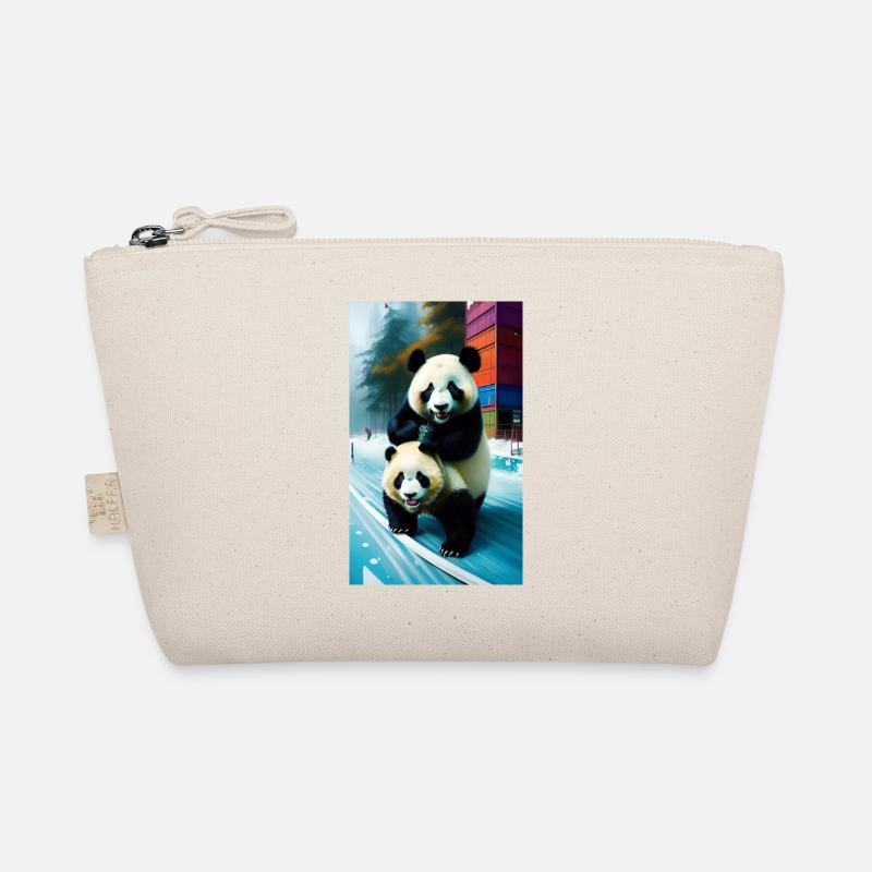 Panda ́s is watching you Organic Pouch