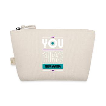You are Awesome - Bio-Täschchen - Natur - Vorne