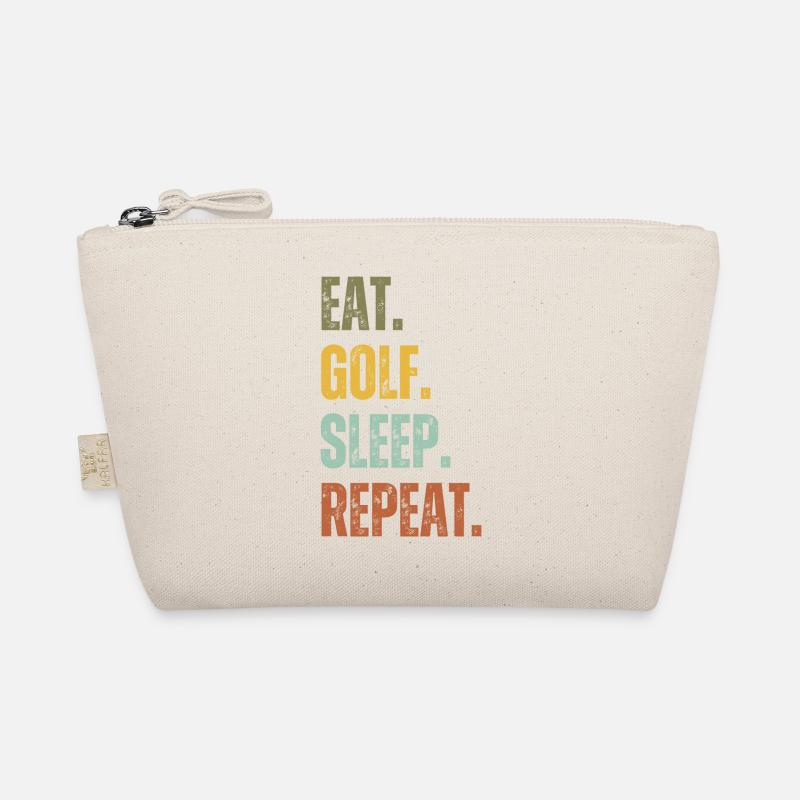 EAT GOLF SLEEP REPEAT Organic Pouch