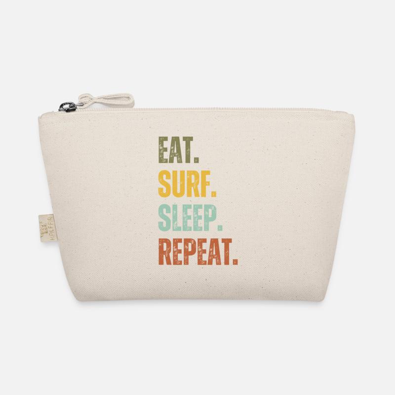 EAT SURF SLEEP REPEAT Organic Pouch