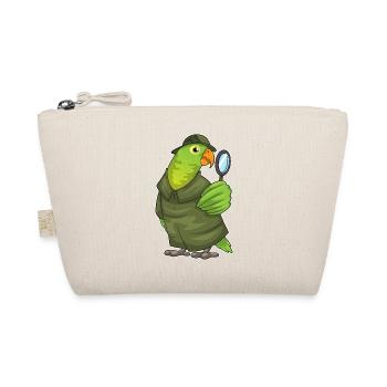 Parrot Detective Magnifier - Organic Pouch - nature - Front