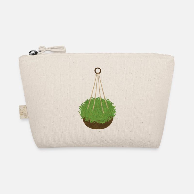 Plant Hanging Basket Houseplant Macramé Gift Idea Organic Pouch