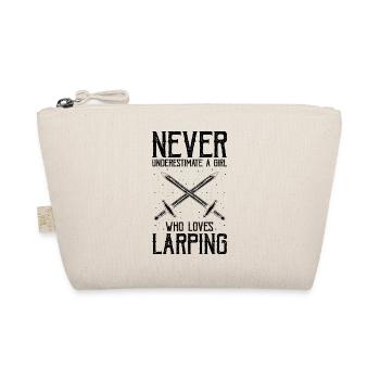Citation Larping pour le jeu de rôle et Larper - Trousse biologique - nature - Devant