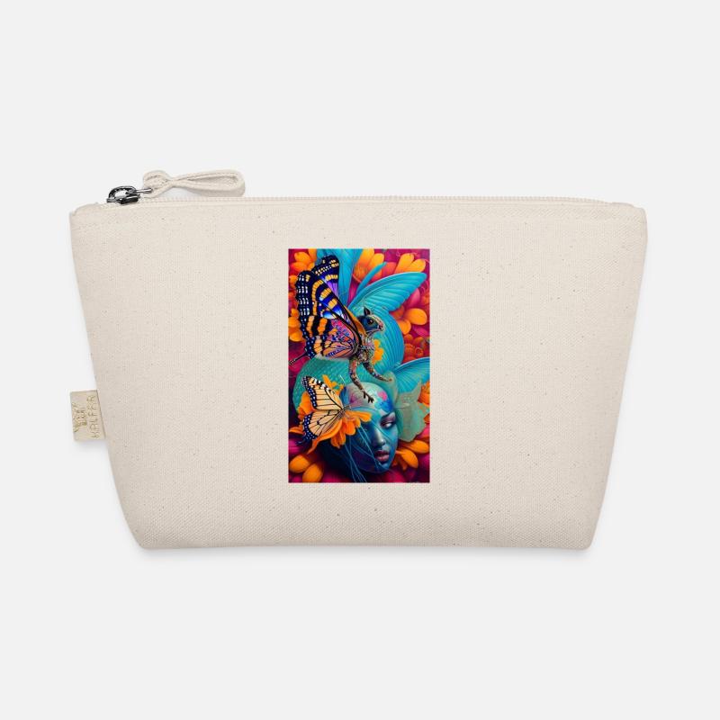 Unique Butterfly Face Bio-Täschchen