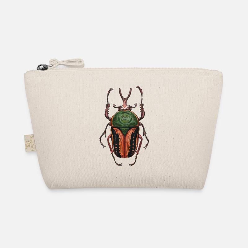 Big Beetle Stag - giant beetle deer Organic Pouch