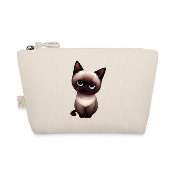 Burmese cat - Bio-Täschchen - Natur - Vorne