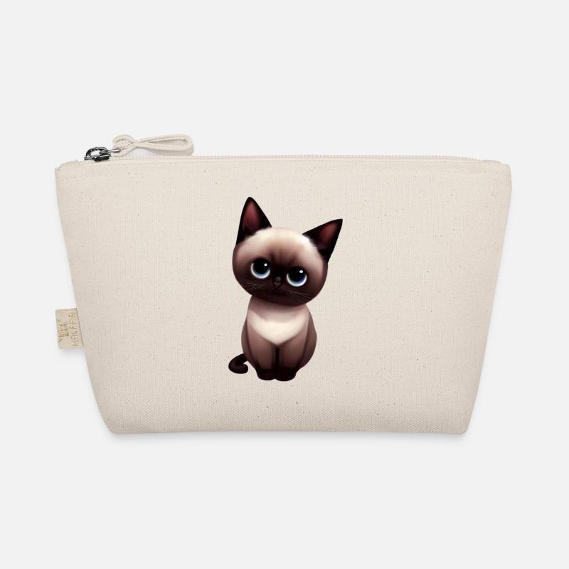 Burmese cat - Bio-Täschchen - Natur