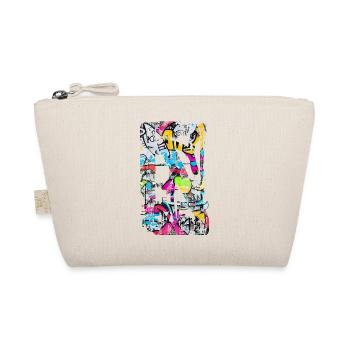 Graffiti style Splash hip hop colors painter color - Organic Pouch - nature - Front