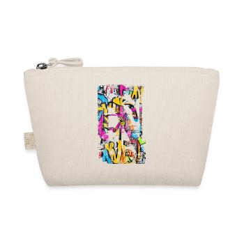 Graffiti style Splash hip hop colors painter color - Organic Pouch - nature - Front