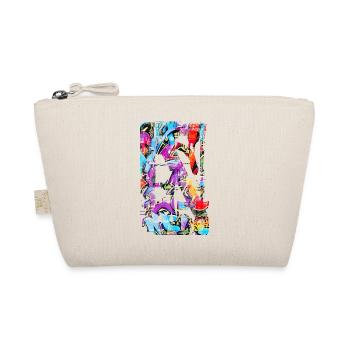 Graffiti style Splash hip hop colors painter color - Organic Pouch - nature - Front
