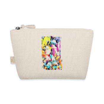 Graffiti style Splash hip hop colors painter color - Organic Pouch - nature - Front