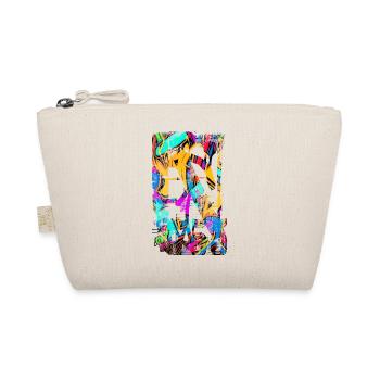 Graffiti style Splash hip hop colors painter color - Organic Pouch - nature - Front