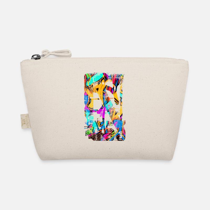 Graffiti-Stil Splash Hip Hop Farben Maler Farbe Bio-Täschchen