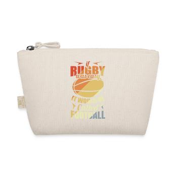 Blague de joueur de rugby - Trousse biologique - nature - Devant