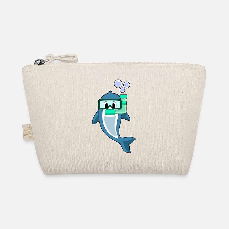 Dolphin Diver Snorkel Organic Pouch