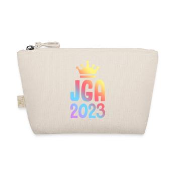 JGA 2023 Bachelor Party - Organic Pouch - nature - Front
