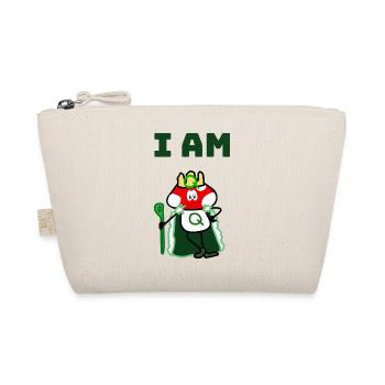 I AM Q - Bio-Täschchen - Natur - Vorne