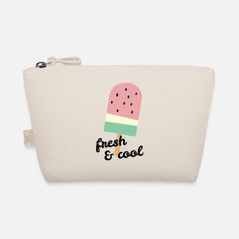 Popsicles à la pastèque avec slogan frais & cool Trousse biologique