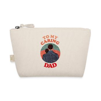 To My Caring Dad , Happy Fathers Day - Bio-Täschchen - Natur - Vorne
