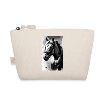 Horse | Horseback riding | Animal | Mount | Colorful - Organic Pouch - nature - Front